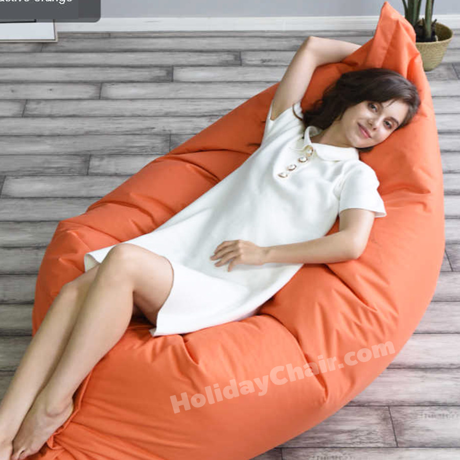 บีนแบ็ก ทรงสี่เหลี่ยมผืนผ้า หมอนบีนแบค เก้าอี้เม็ดโฟม bean bag บีนแบค เบาะเม็ดโฟม เบาะนั่งเม็ดโฟม ใช้งาน outdoorได้ เนื้อผ้าเคลือบด้วย PVC รุ่น HC-068