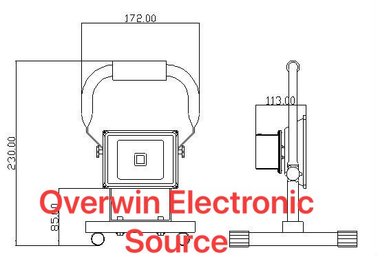 LED Flood Light Rechargeable 10w