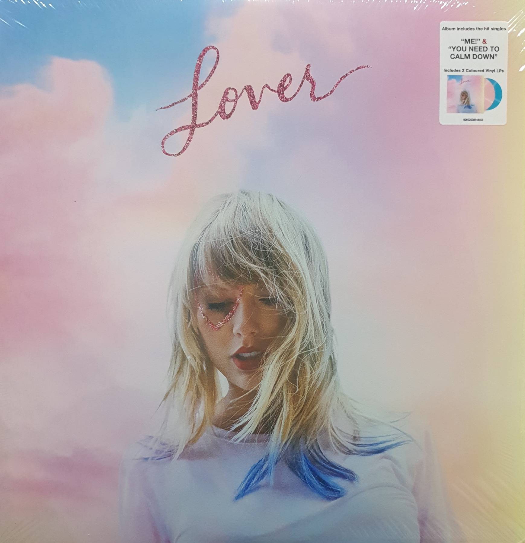 แผ่นเสียง ไวนิล 2LP Vinyl Taylor Swift Lover ใหม่ ซีล