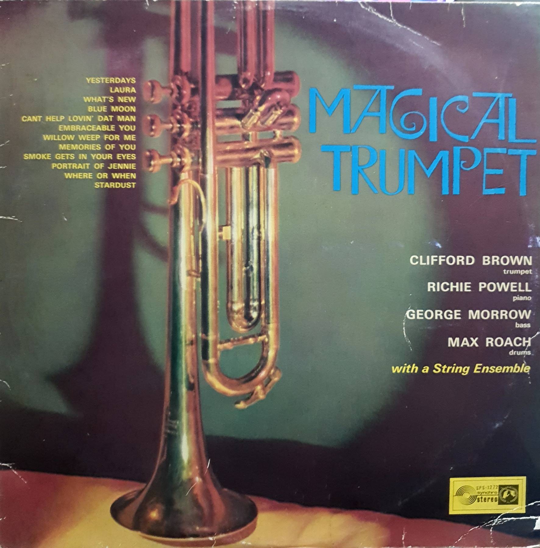 LP, Vinyl, Clifford Brown, Richie Powell, George Morrow, Max Roach (1964s) – Trompette Magique