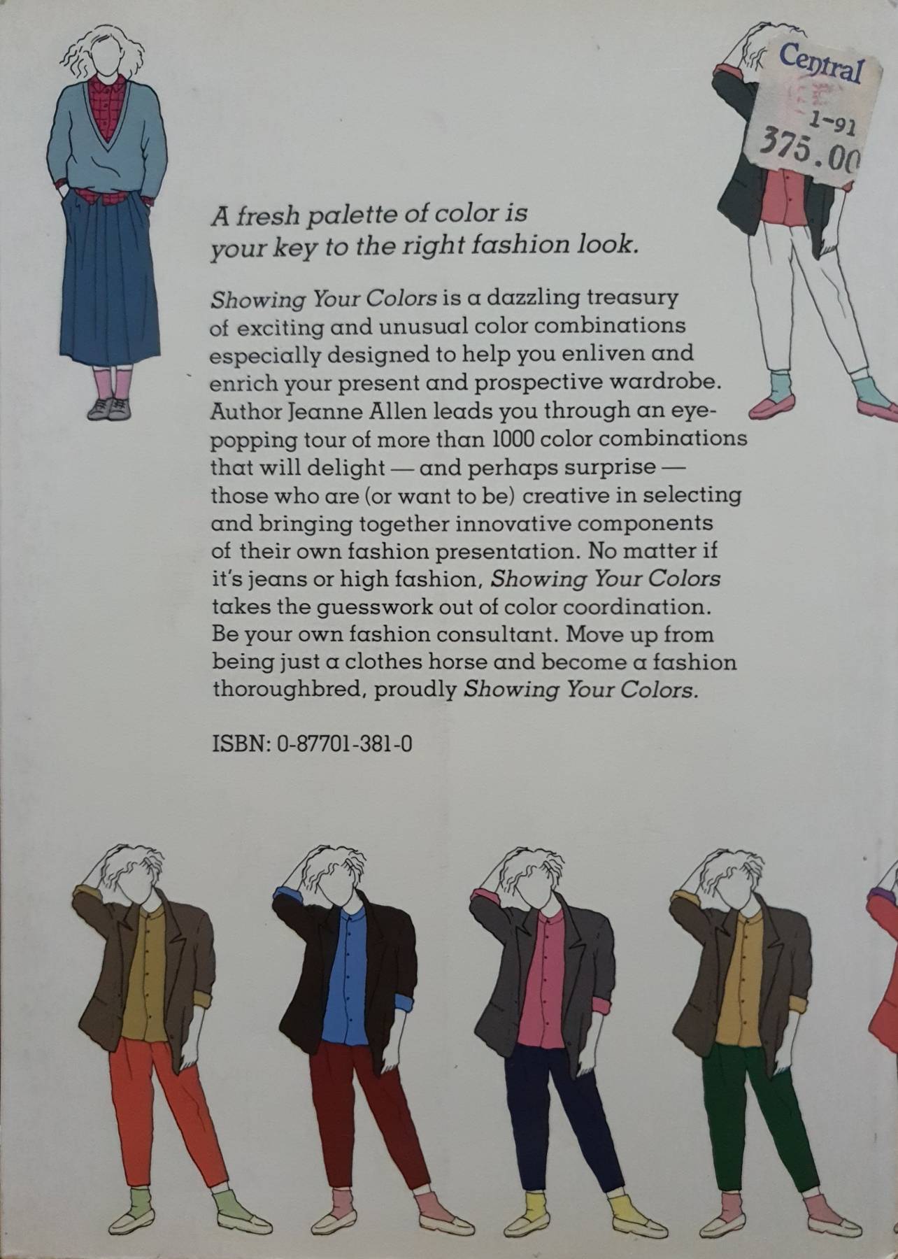 Showing Your Colors: A Designer's Guide to Coordinating Your Wardrobe - First Edition, 2nd Printing 1986