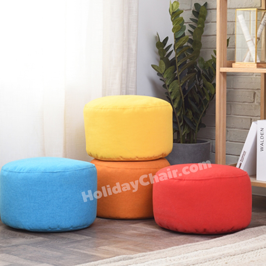 ที่วางเท้า ที่วางขา เก้าอี้วางเท้า สตูลวางเท้า เก้าอี้เม็ดโฟม สตูล bean bag บีนแบค เก้าอี้วางขา บีนแบ็ก HC-059