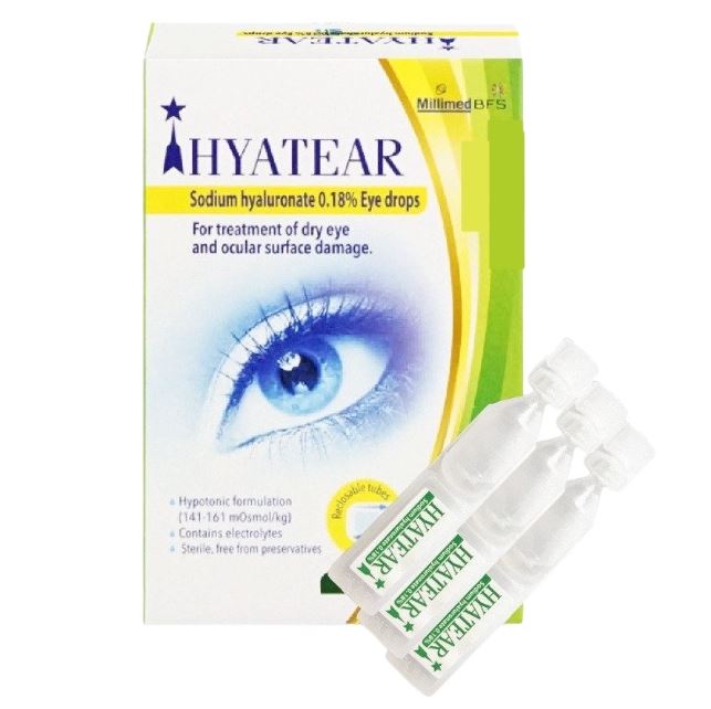 HYATEAR EYE DROPS 20TUBES น้ำตาเทียม