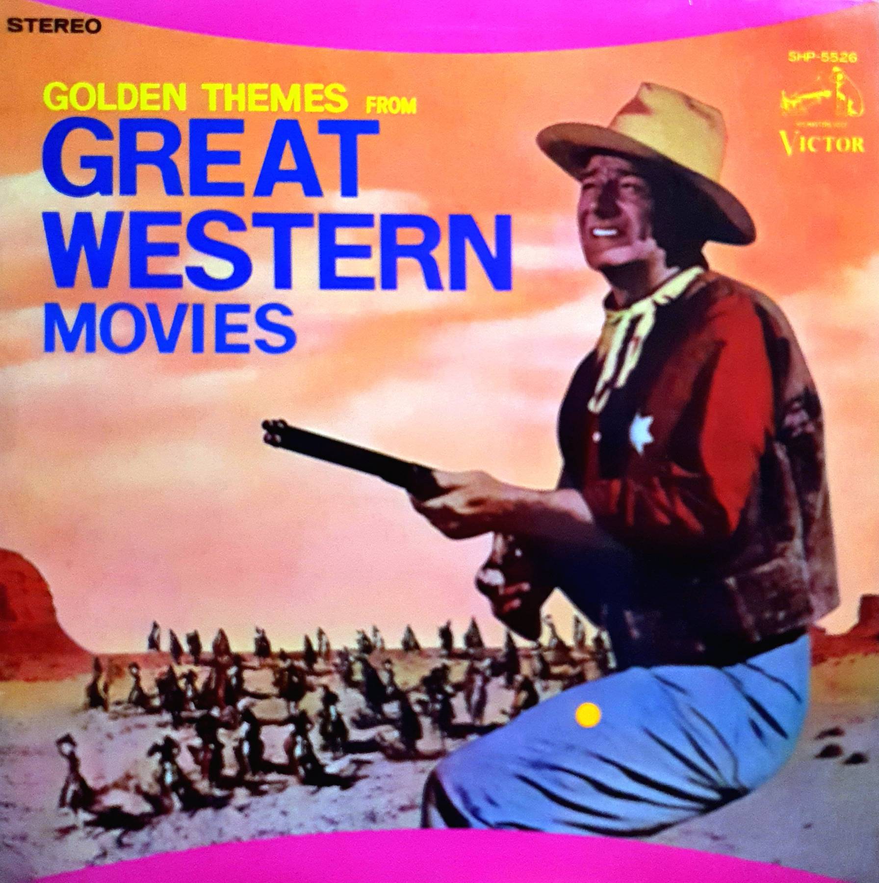 Various – Golden Themes From Italian Western Movies (Film Soundtracks) LP (1974s)
