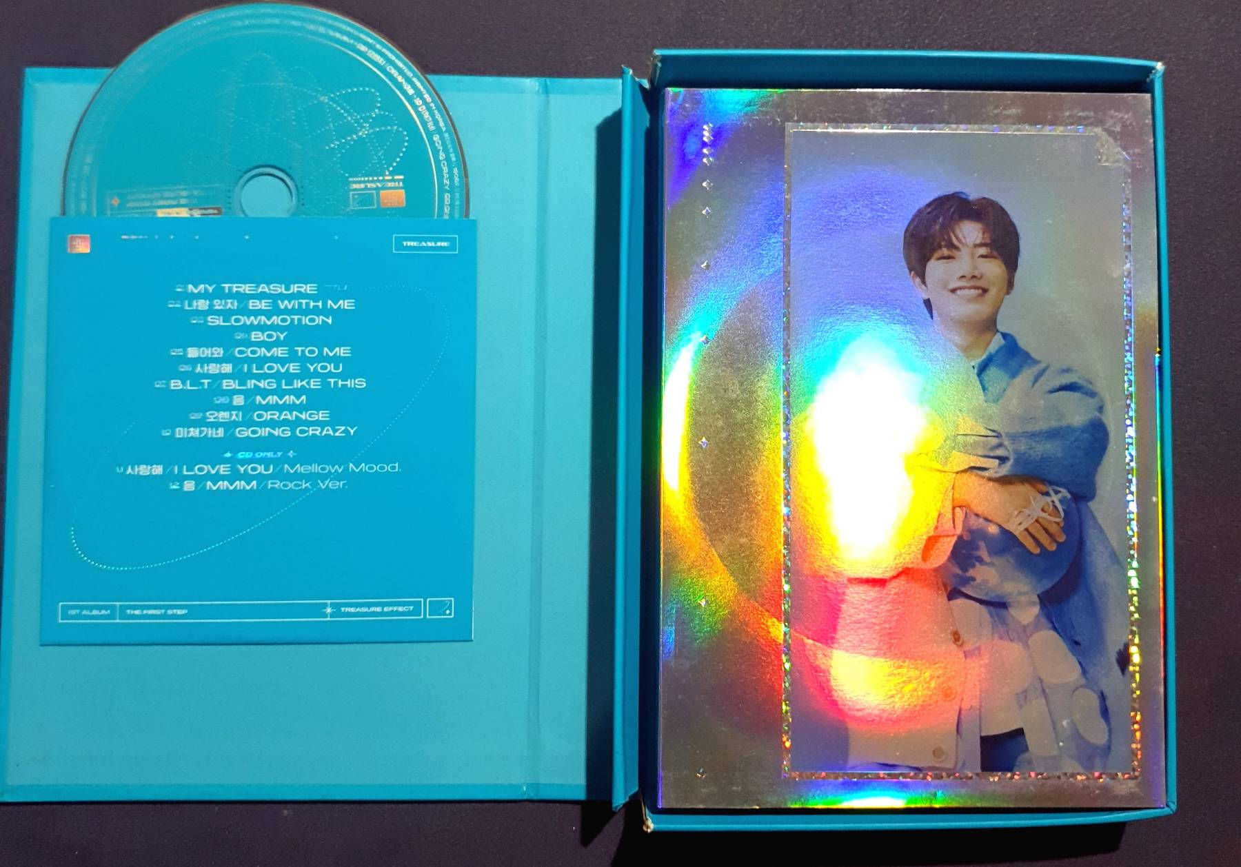 TREASURE THE FIRST STEP: TREASURE EFFECT FIRST PRESS FULL INCLUSIONS