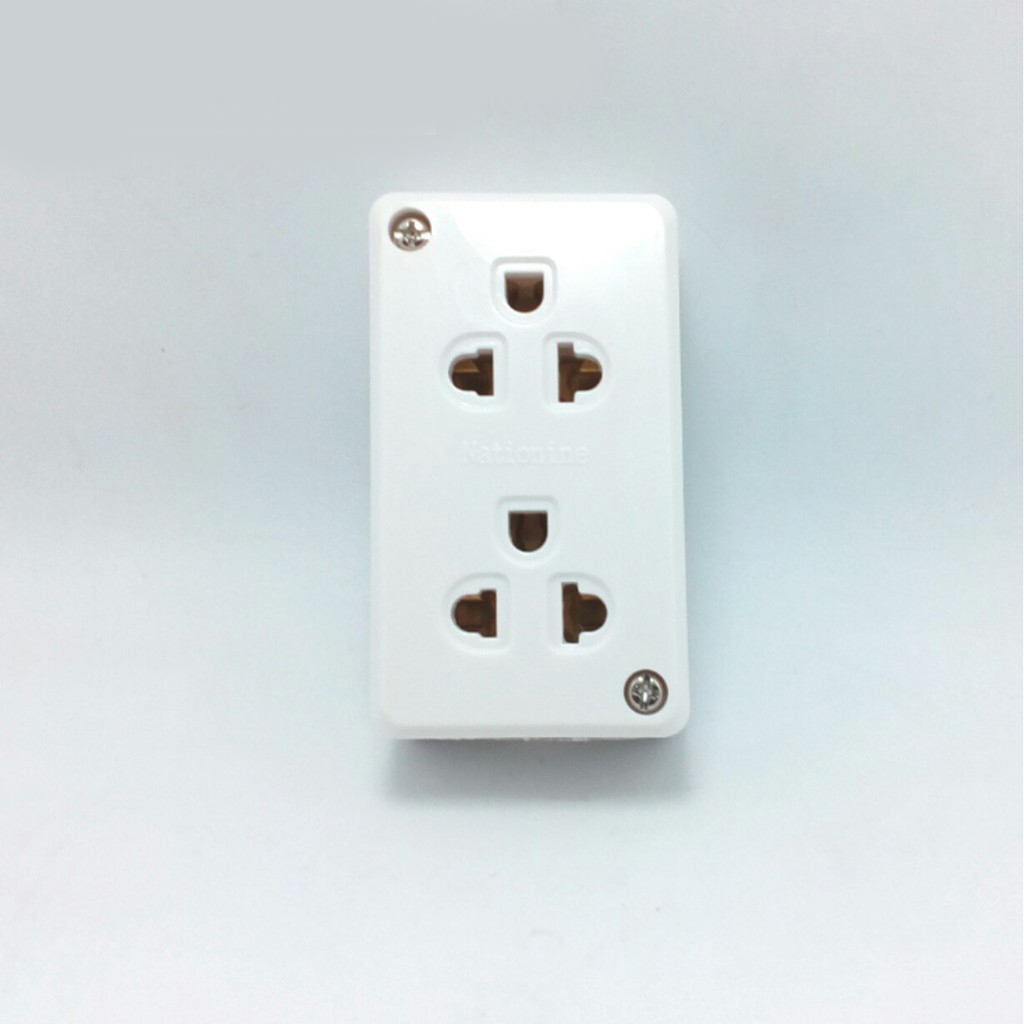 ปลั๊ก 2 ตา คู่ (Nationine)