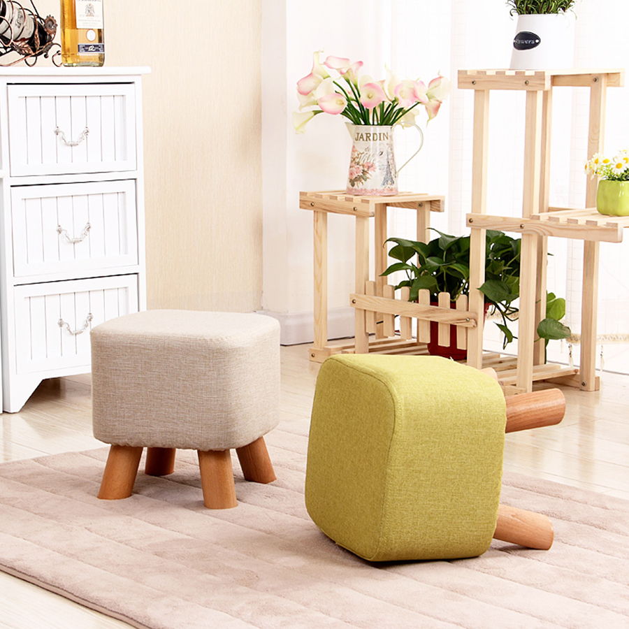 เก้าอี้สตูล เก้าอี้เล็ก เก้าอี้นั่งพื้น เก้าอี้โซฟา เก้าอี้นั่งเล่นในสวน เก้าอี้นั่งเล่นหน้าบ้าน ที่พักเท้า เก้าอี้นั่ง ขนาด 28x28 CM. รุ่น HC-029