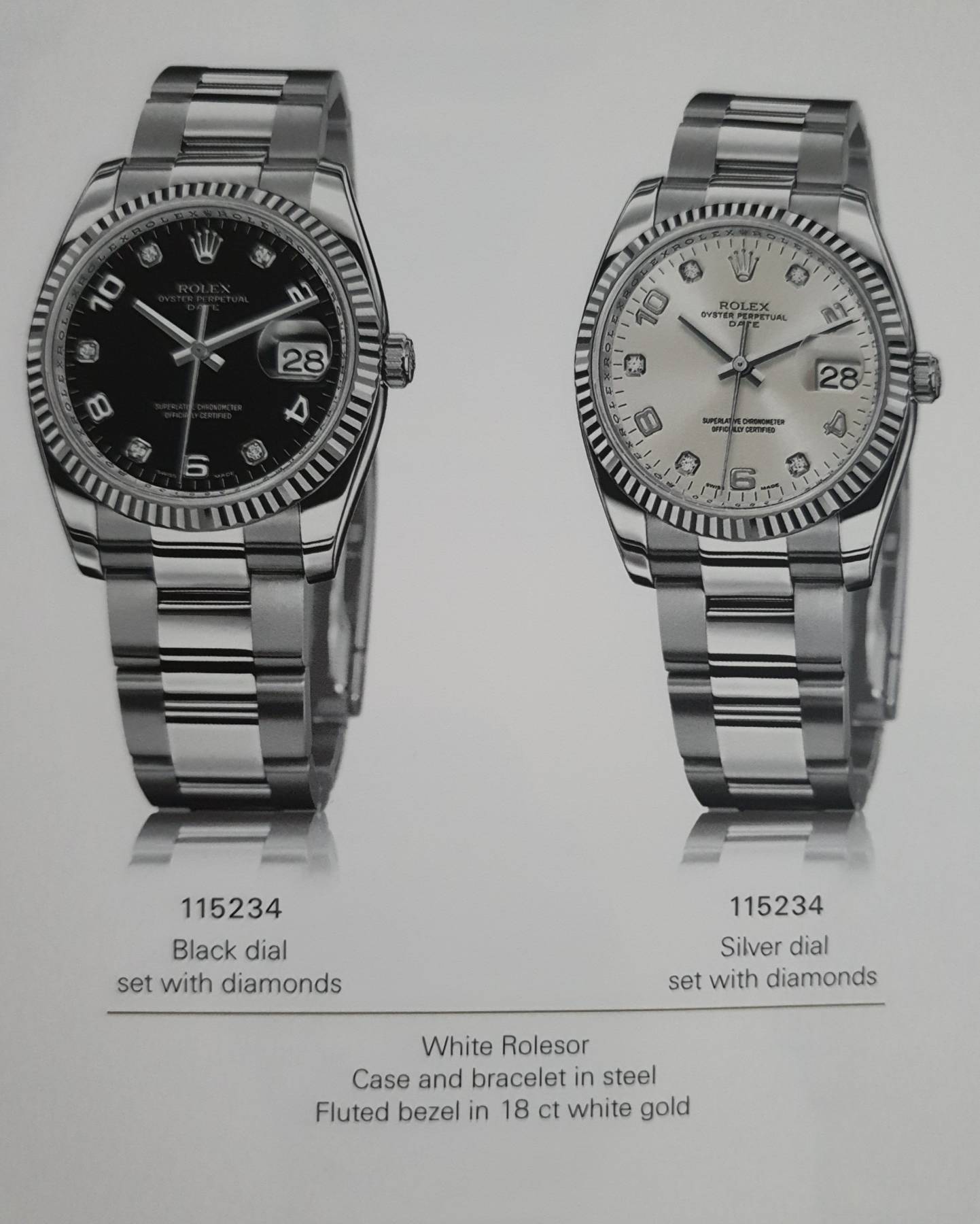 ROLEX OYSTER PERPETUAL CATÁLOGO 2011