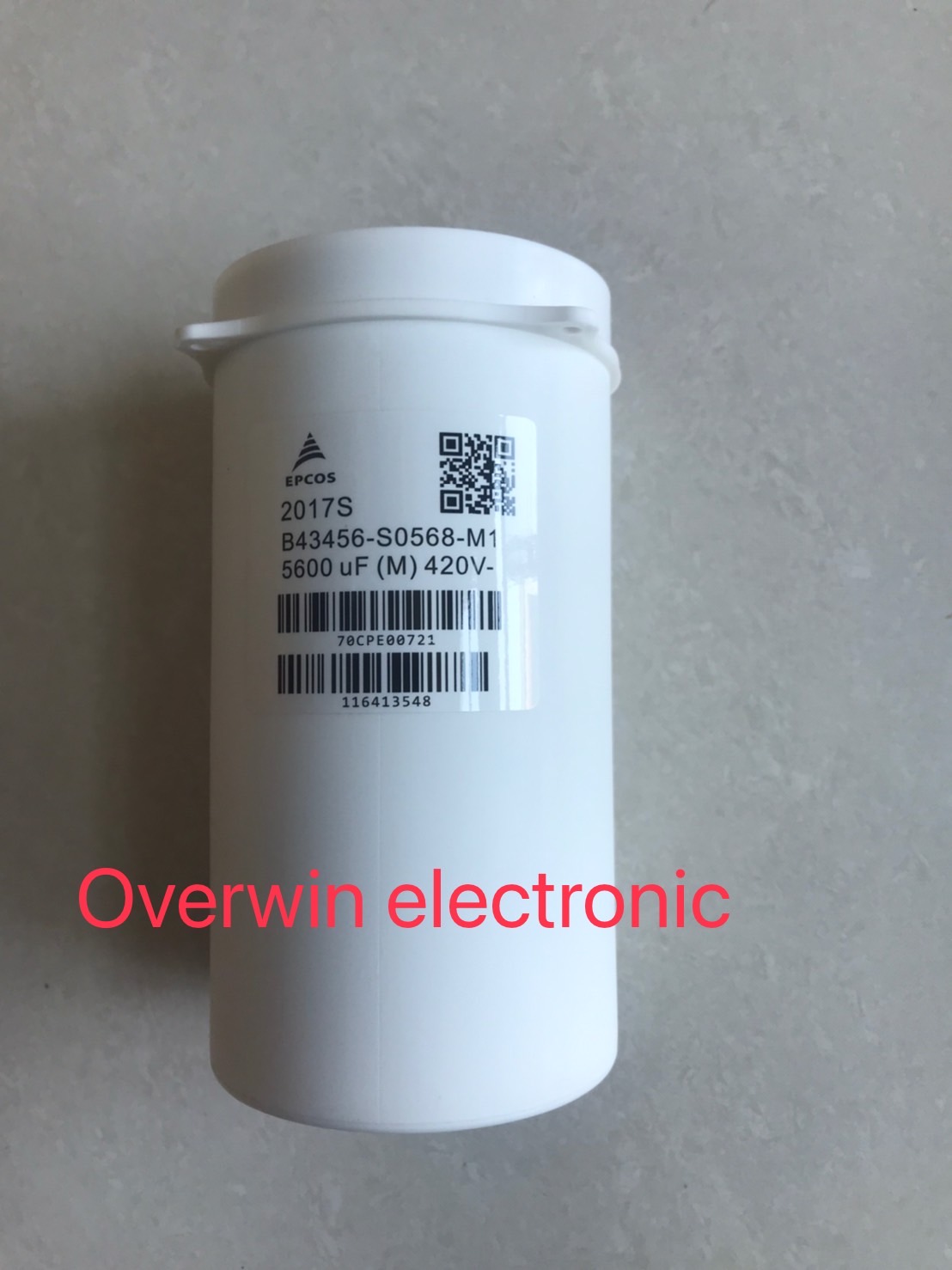 B43456-S0568-M1 5600UF 420V EPCOS สินค้าพรีออเดอร์