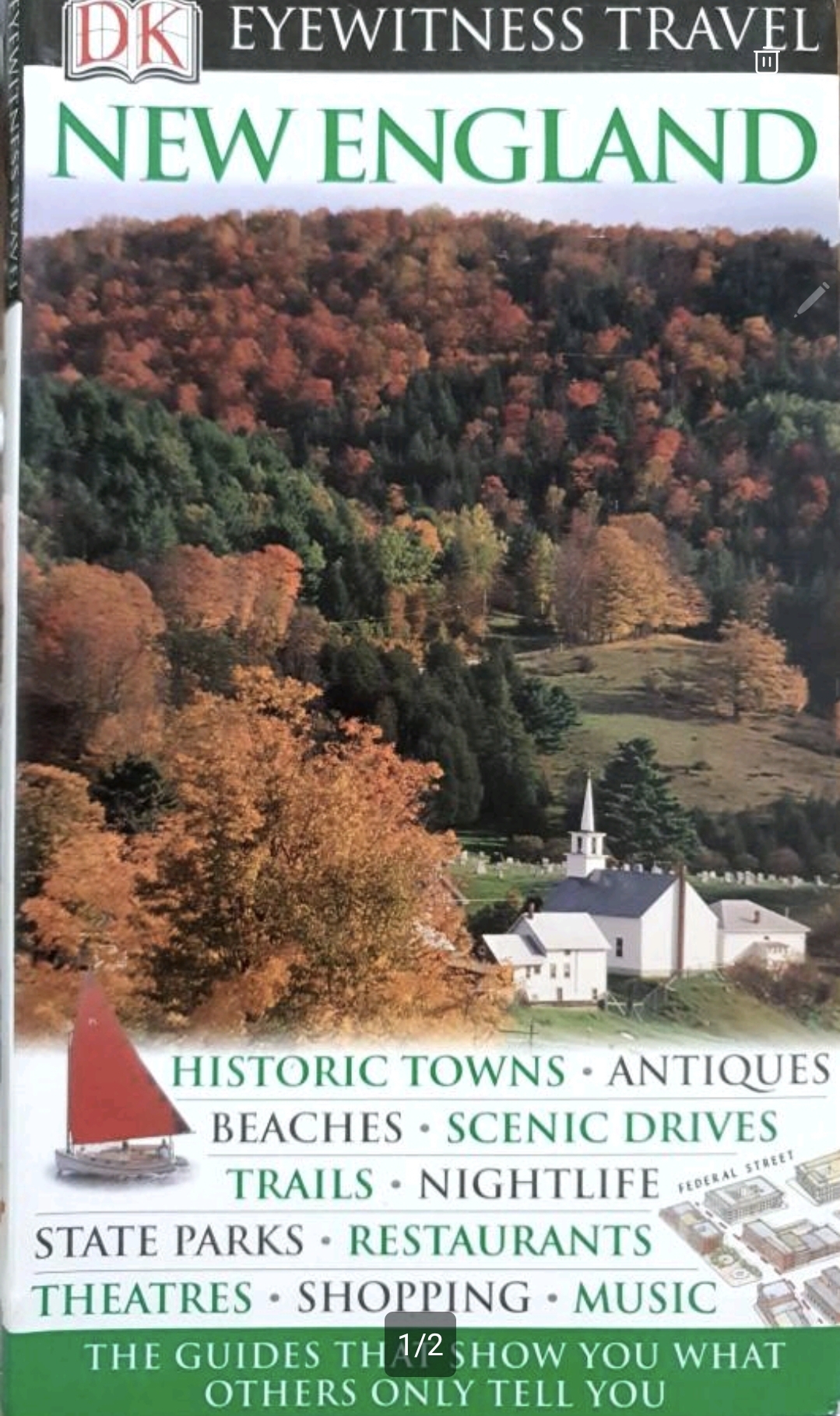 DK Eyewitness Travel Guide New England. : tik24