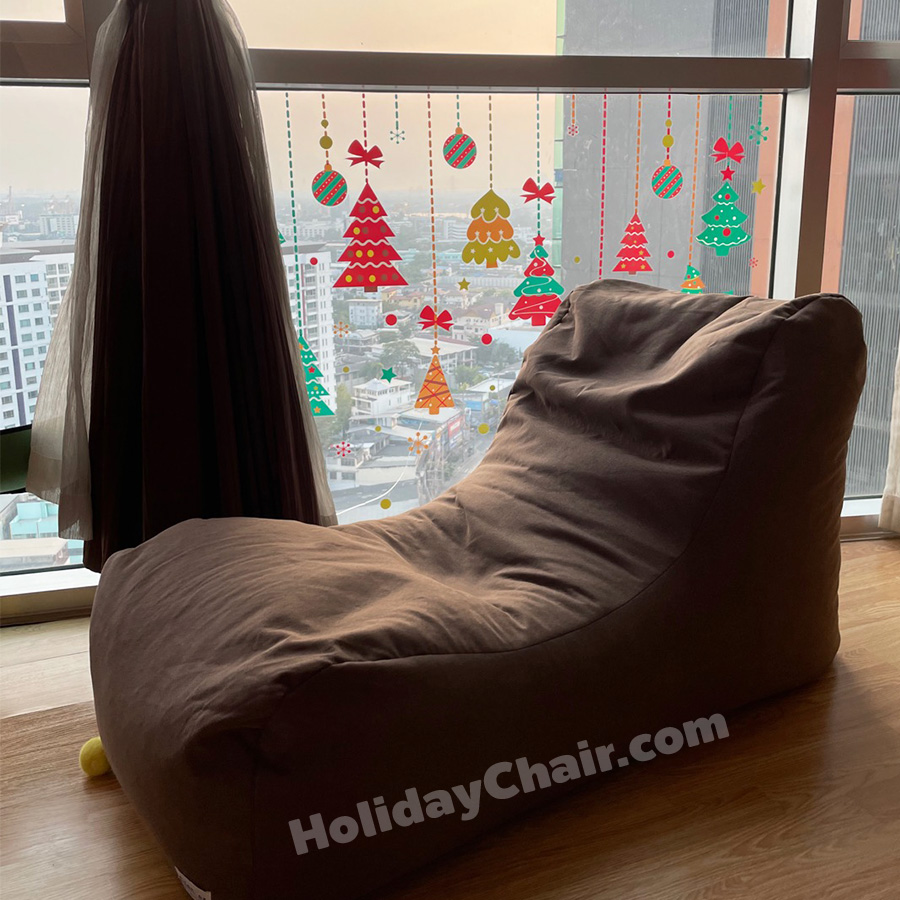 บีนแบ็ก ทรงตัวแอล เก้าอี้เม็ดโฟม bean bag บีนแบค เบาะเม็ดโฟม เก้าอี้นั่งเล่น เบาะนั่งเม็ดโฟม เก้าอี้ญี่ปุ่น โซฟาญี่ปุ่น HC-062