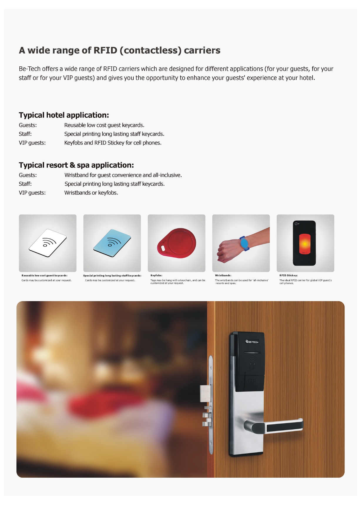 Hotel Lock G1A8M (เหมาะสำหรับที่พักอยู่ใกล้ทะเล)