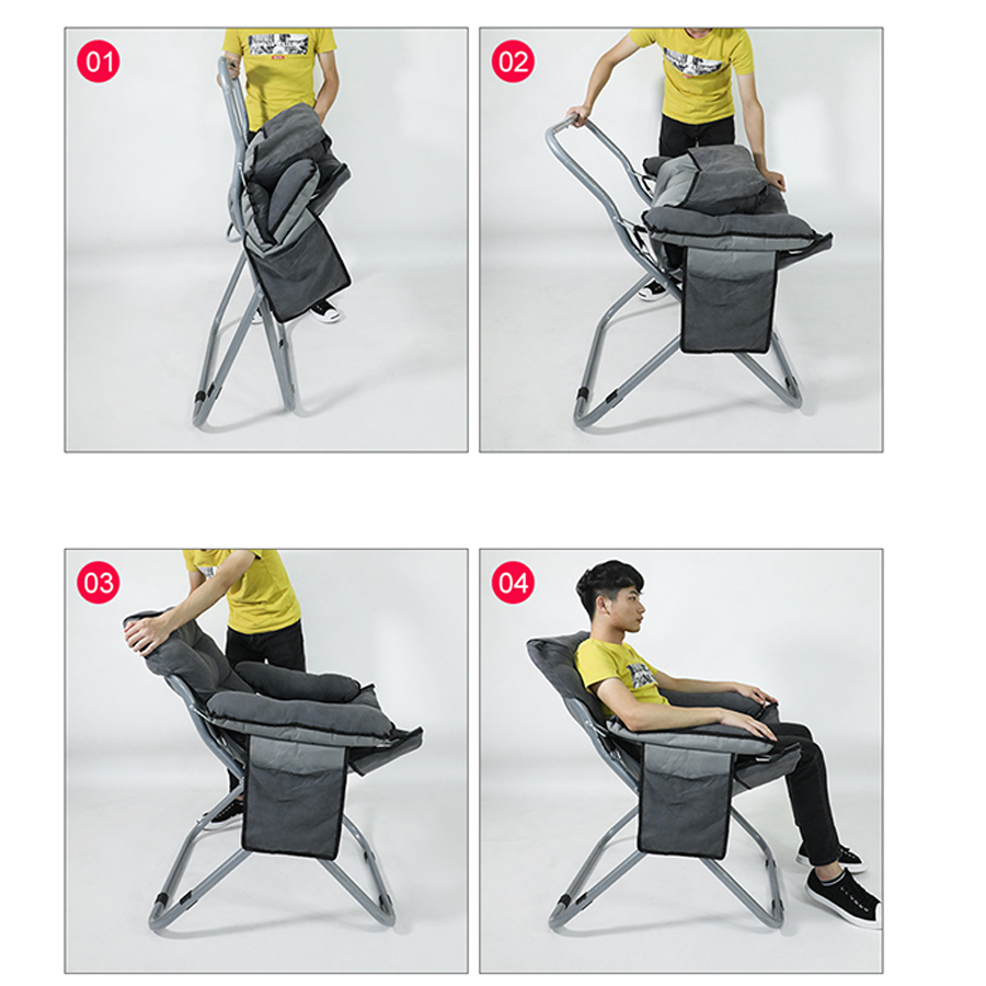 เก้าอี้โซฟา เก้าอี้นั่งเล่น เก้าอี้พักผ่อน เก้าอี้พับนอน โซฟาเดี่ยว เก้าอี้โมเดิร์น เก้าอี้อาร์มแชร์ เก้าอี้นอน เก้าอี้นั่งในสวน รุ่น HC-014