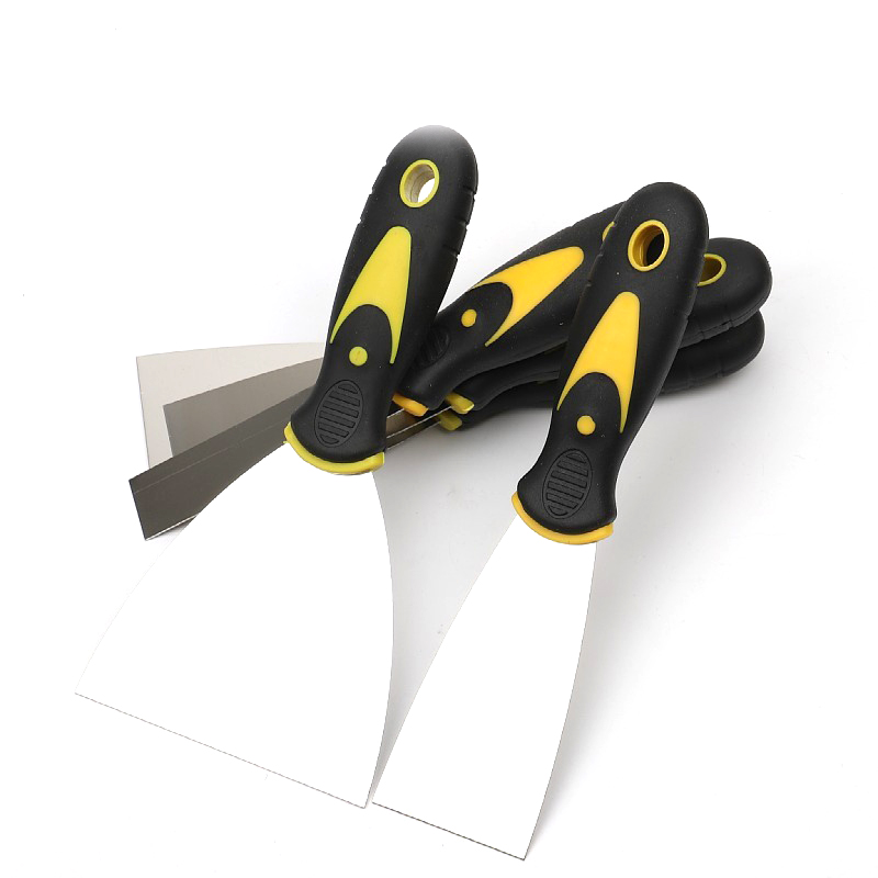 เกรียงโป้ว สเเตนเลส KingsMan ด้ามยาง จับง่ายถนัดมือ [ขายปลีก/ส่ง]