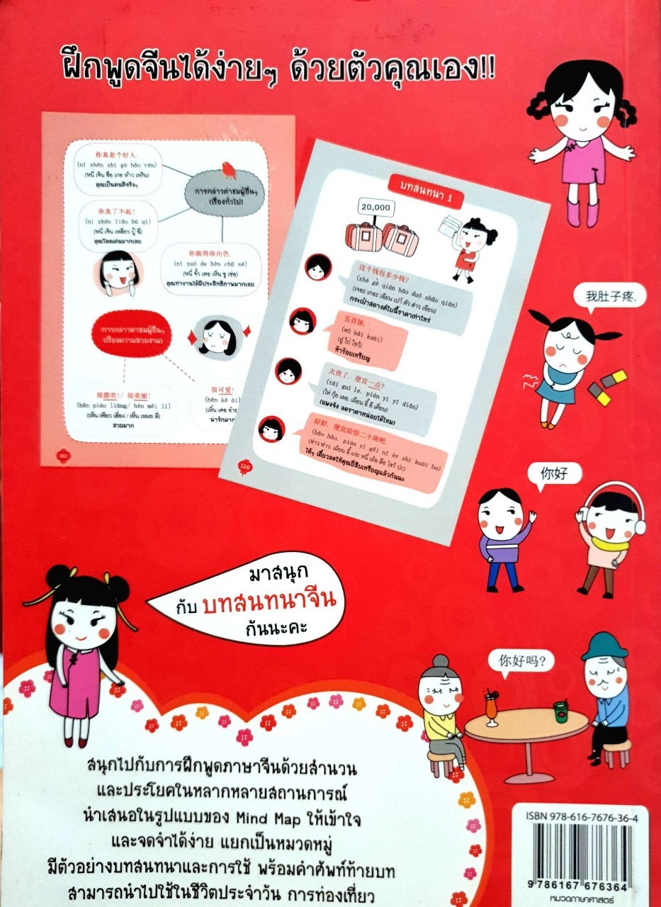 MIND MAP พูดจีนแบบเน้นๆ : สุ่ย หลิน