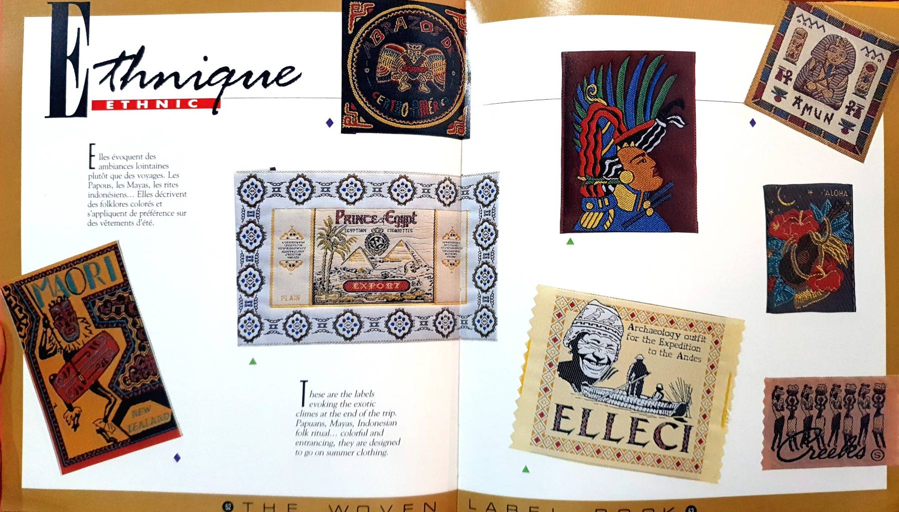 The Woven label book