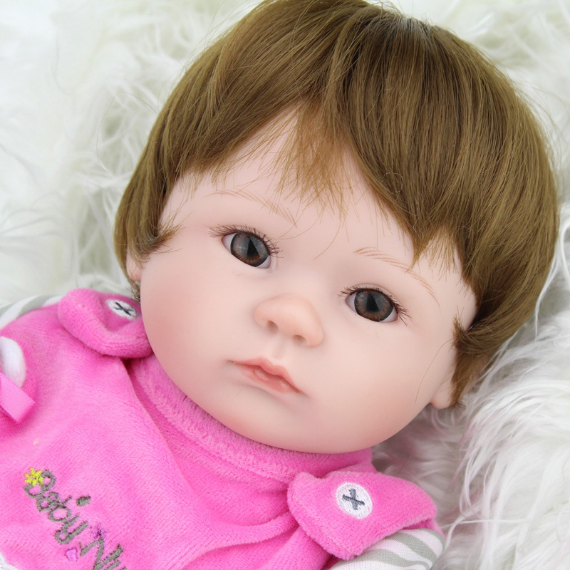 ตุ๊กตาเด็กทารกจำลองเสมือนจริงsnow pink doll สำหรับนักสะสมตุ๊กตาและเป็นของขวัญสำหรับผู้ที่ชื่นชอบงานbaby doll