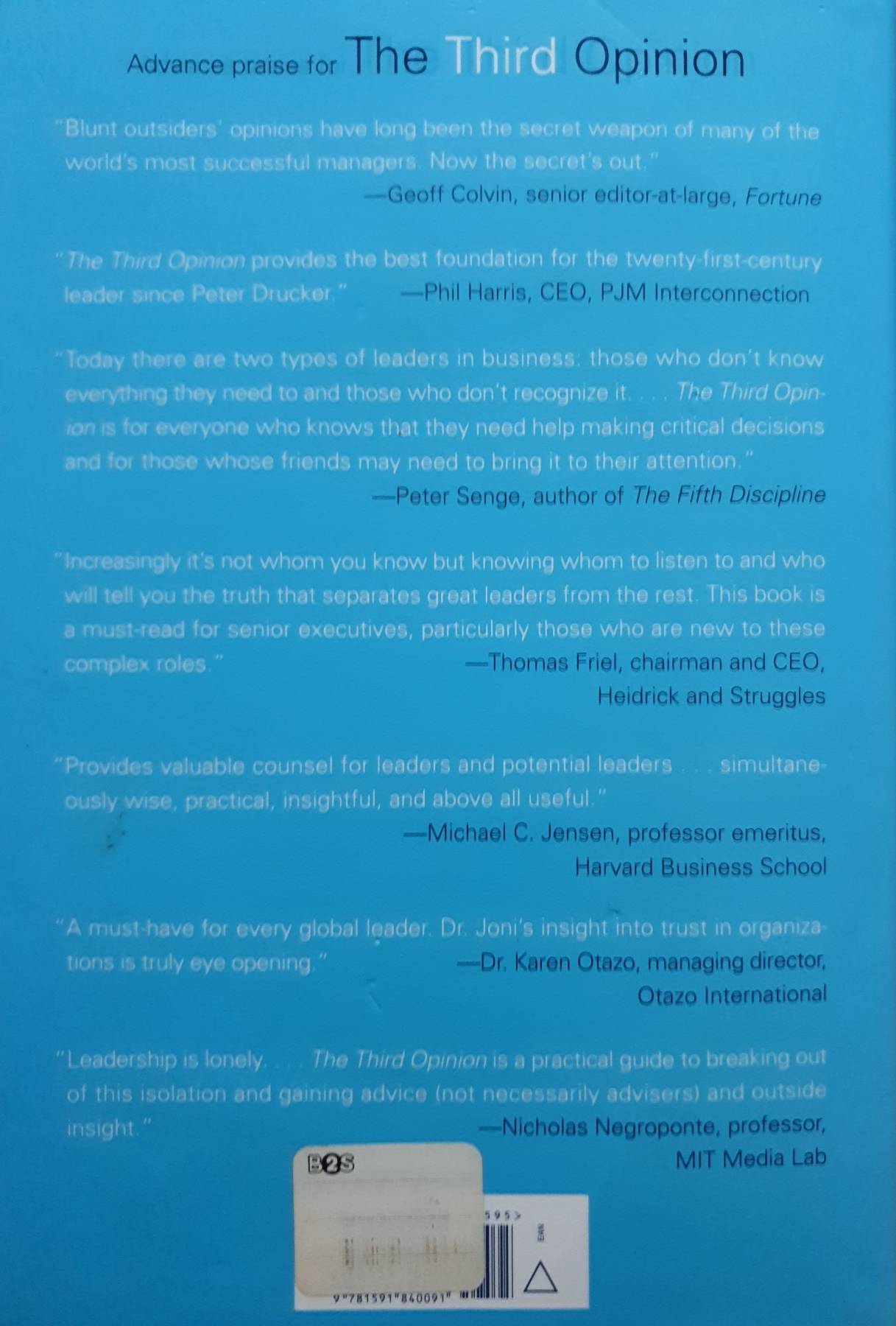 The Third Opinion : Saji Nicole