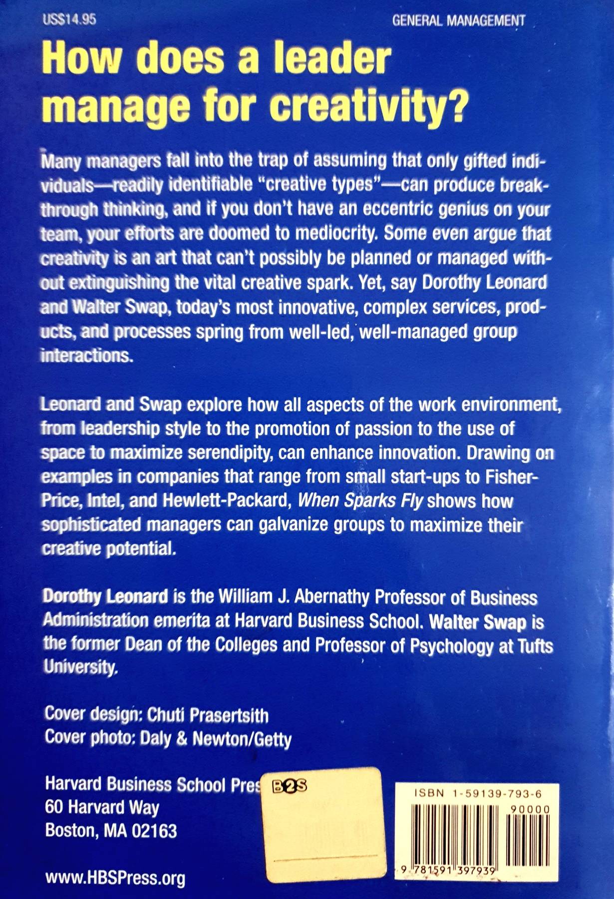 When Sparks Fly: Harnessing the Power of Group Creativity