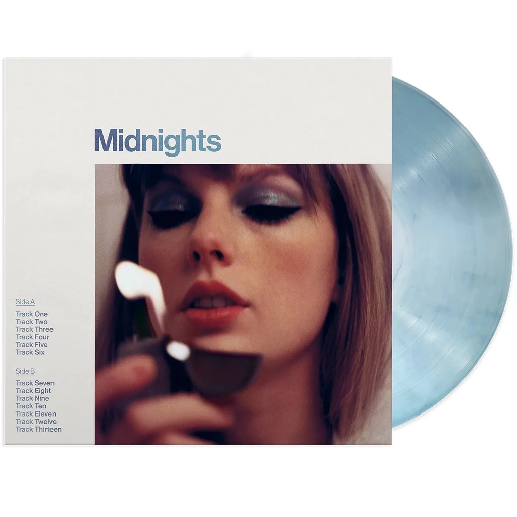 แผ่นเสียง ไวนิล LP Vinyl Taylor Swift Midnights ใหม่ ซีล