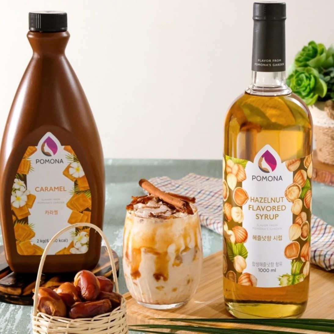 Pomona Hazelnut Syrup - 1L.