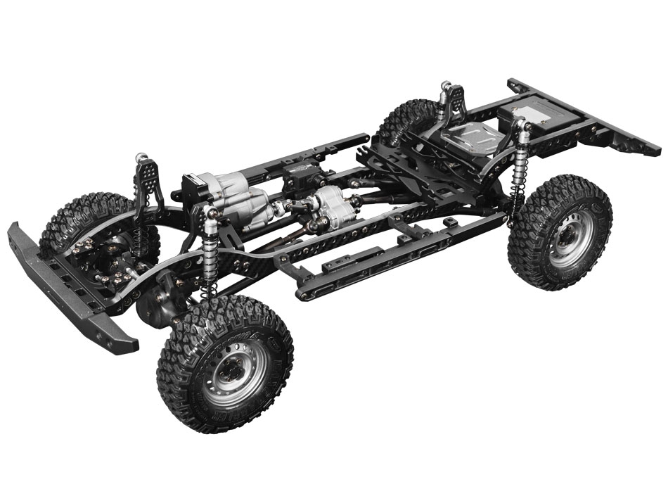 Boom Racing 1/10 4WD Scale Performance Chassis Link Version For Team Raffee Co. D110 for BRX02 [ KIT ]