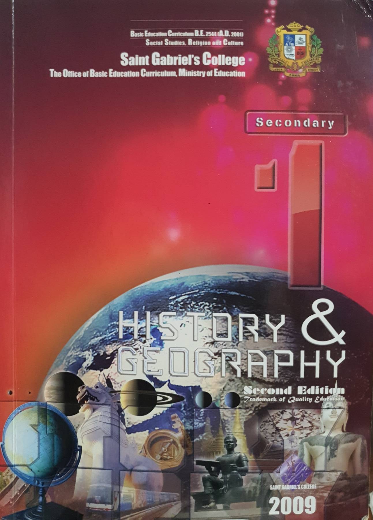 HISTORY & GEOGRAPHY Second Edition : Saint Gabriel's College The Office of Basic Education Curriculum, Ministry of Education