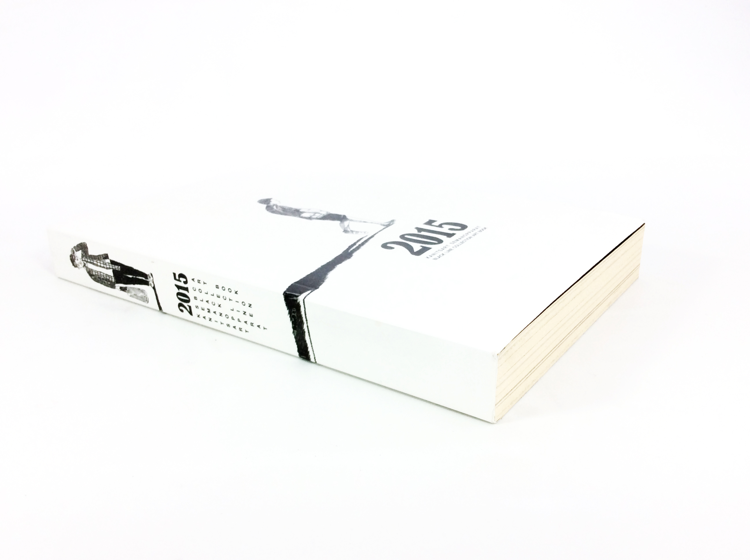 2015 Kanitsart Semanopparat Black Line Collection Art Book หนังสือภาพวาด การ์ตูน ศิลปะ ลายเส้นขาวดำ