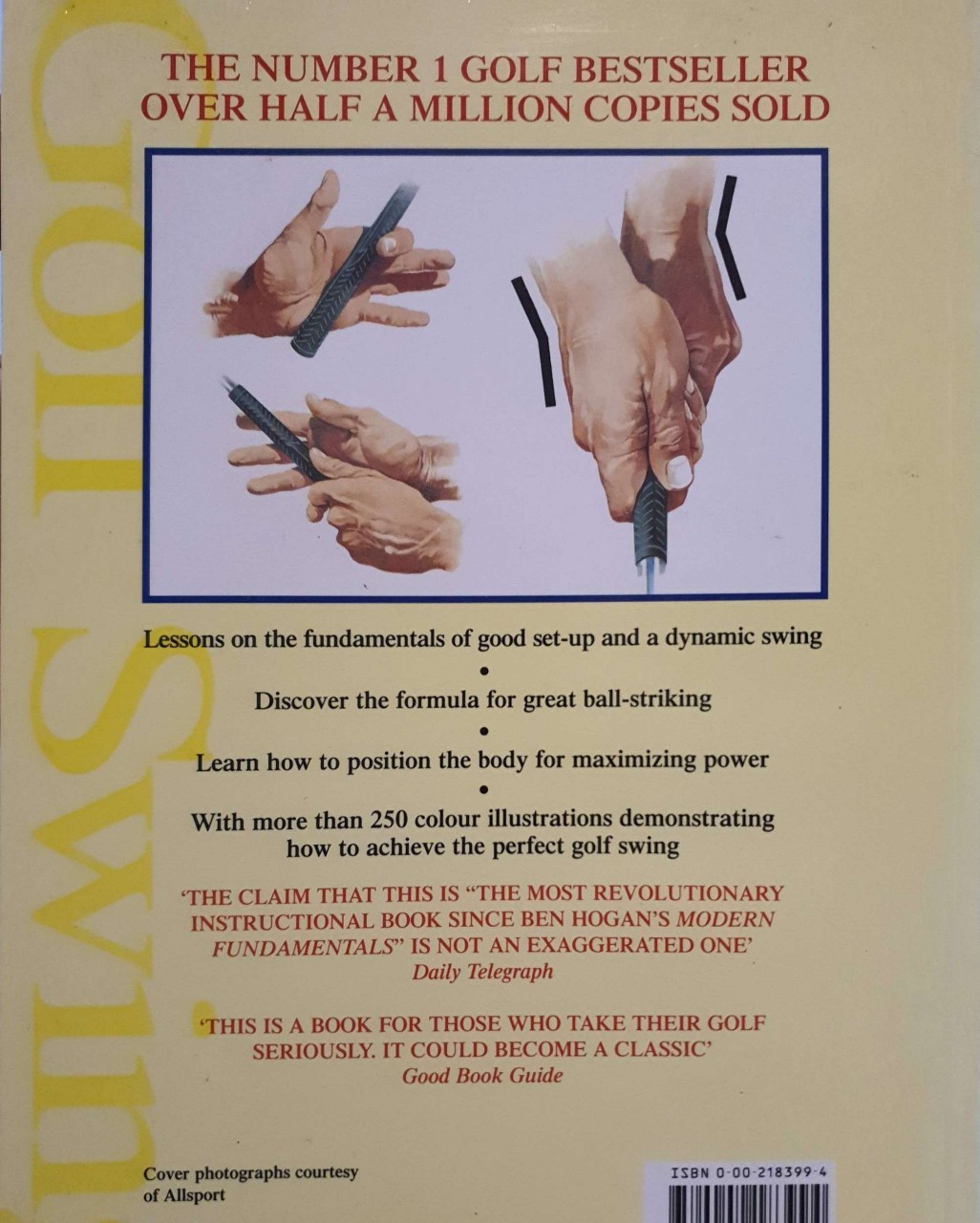 DAVID LEADBETTER ; THE GOLF SWING ( The Definitive Golf Instructional Book )