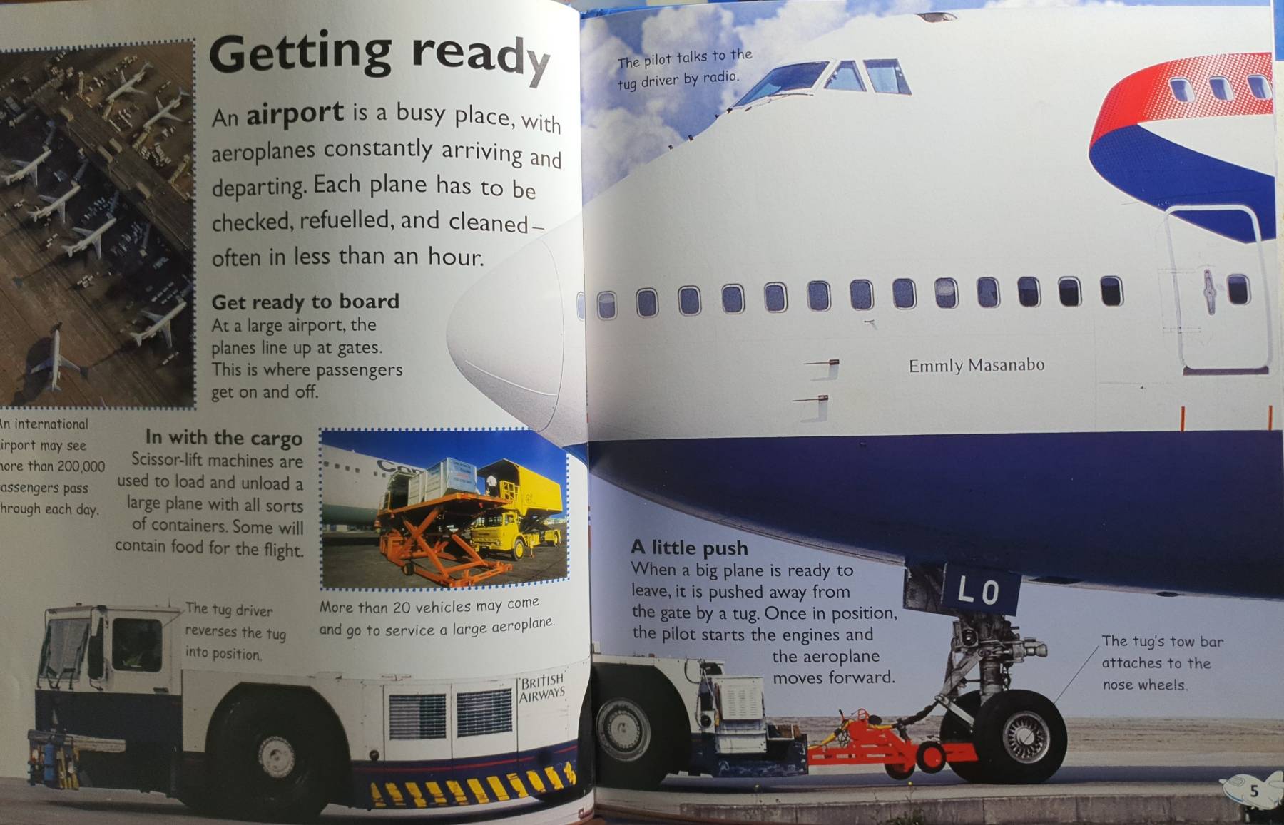 Aeroplane (Machines at Work): Written by Caroline Bingham, 2003 Edition, Publisher: Dorling Kindersley Publishers Ltd [Hardcover]