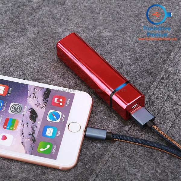 พาวเวอร์แบงค์ลิปสติก (Lipstick Power Bank)