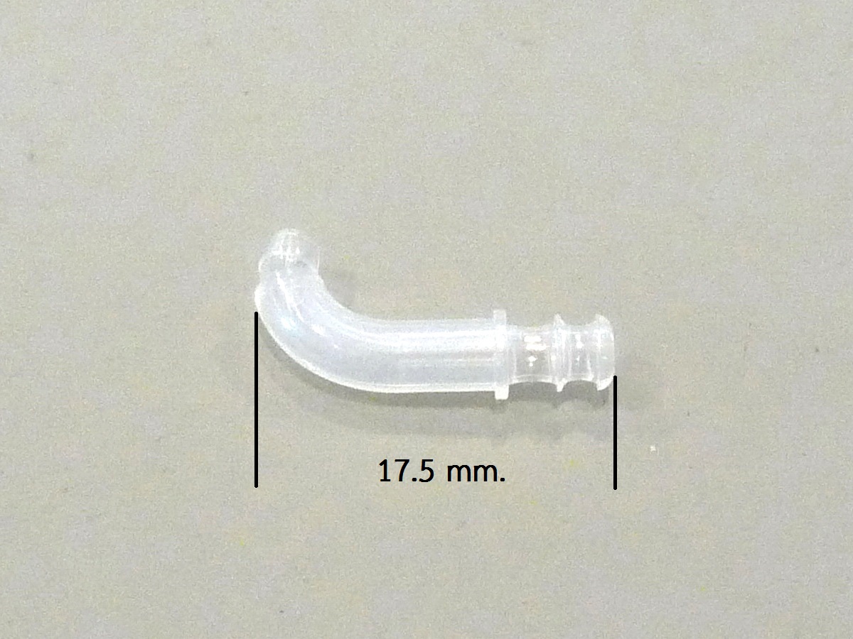 ท่อนำเสียงพร้อมจุดยางซิลิโคนแบบ 2 ชั้น สำหรับเครื่องช่วยฟัง Tube+Eartip Double Dome