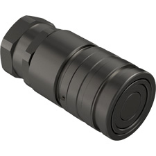 FFH06-06-BSP-FEMALE ข้อต่อสวมเร็วแรงดันสูง FFH - บอดี้ 3/8" x เกลียว 3/8" BSP - Socket หน้าเรียบ ทนแรงดัน 5000PSI ISO16028 interchange ชิ้น