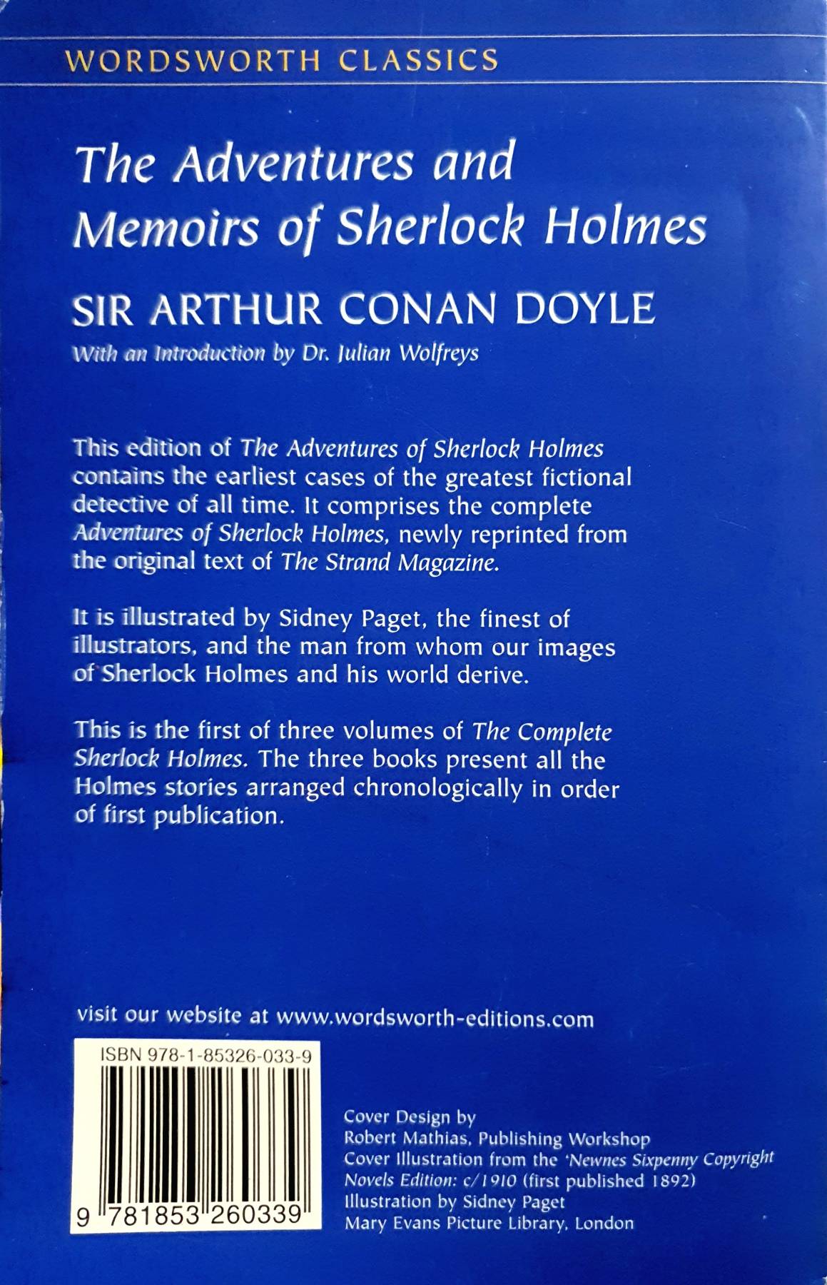 The Adventures and Memoirs of Sherlock Holmes