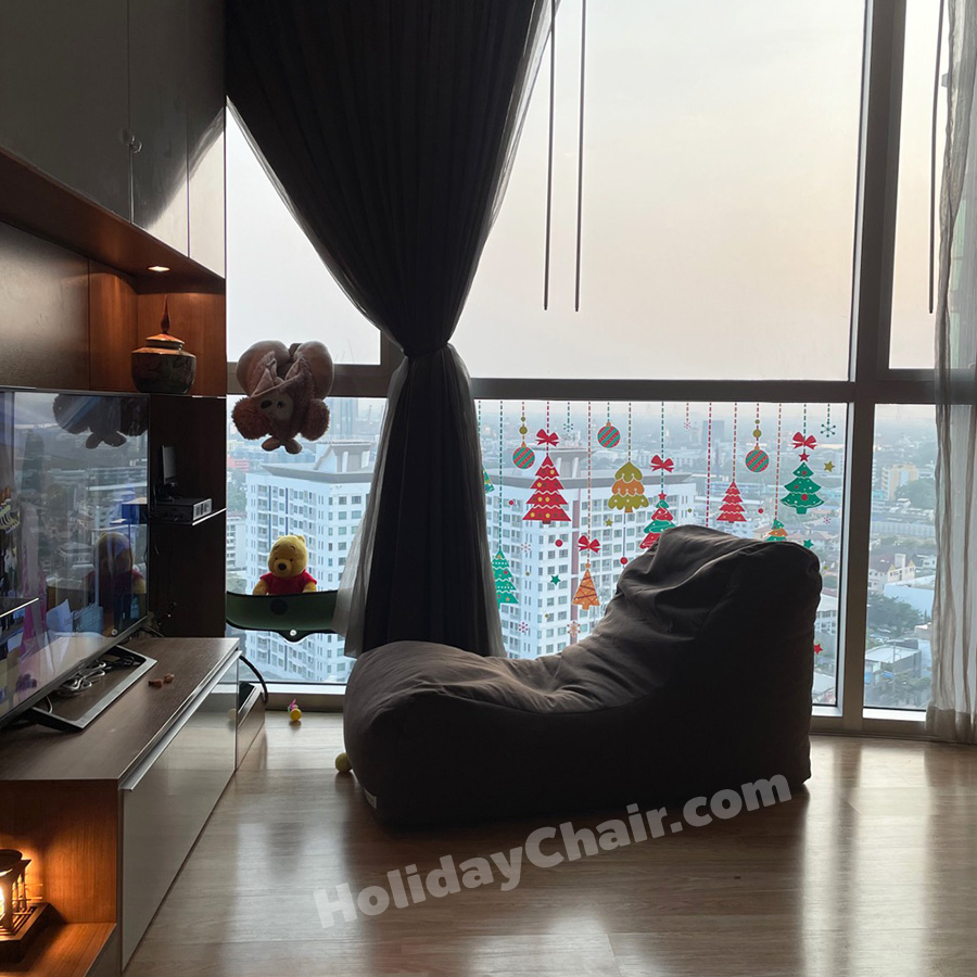 บีนแบ็ก ทรงตัวแอล เก้าอี้เม็ดโฟม bean bag บีนแบค เบาะเม็ดโฟม เก้าอี้นั่งเล่น เบาะนั่งเม็ดโฟม เก้าอี้ญี่ปุ่น โซฟาญี่ปุ่น HC-062