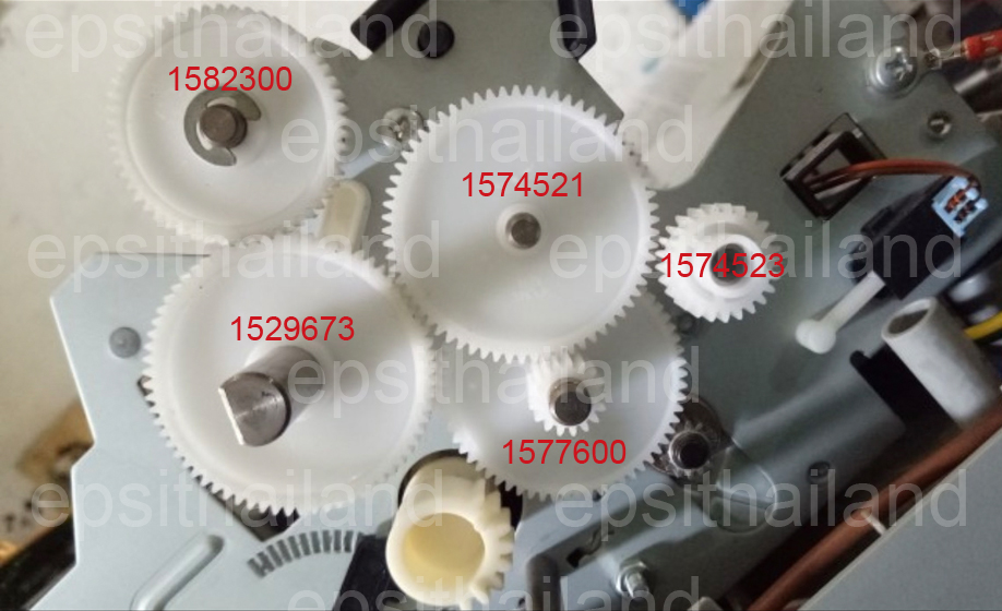 EPSON GEAR-KIT-LQ310 ชุดเฟือง 5 ชิ้น GEAR MAINTENANCE KIT FOR EPSON LQ-310/350/520/1310/LX310/350/520/1310 400 กรัม