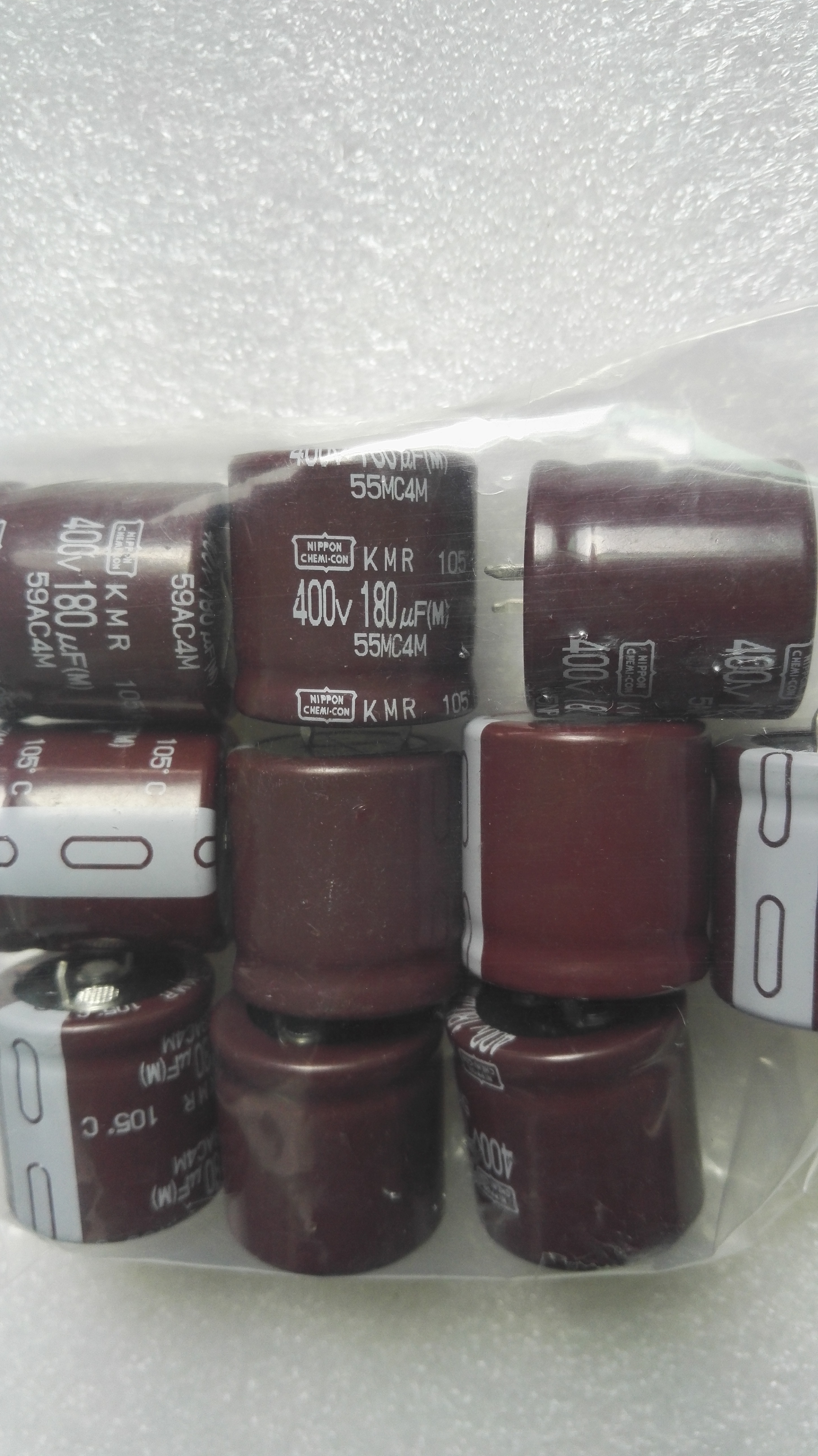 180UF 400V NCC Nippon 25*30 25*25