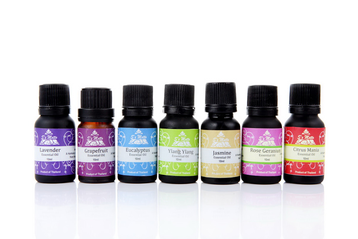 น้ำมันหอมระเหยบริสุทธิ์ Essential oil 100%