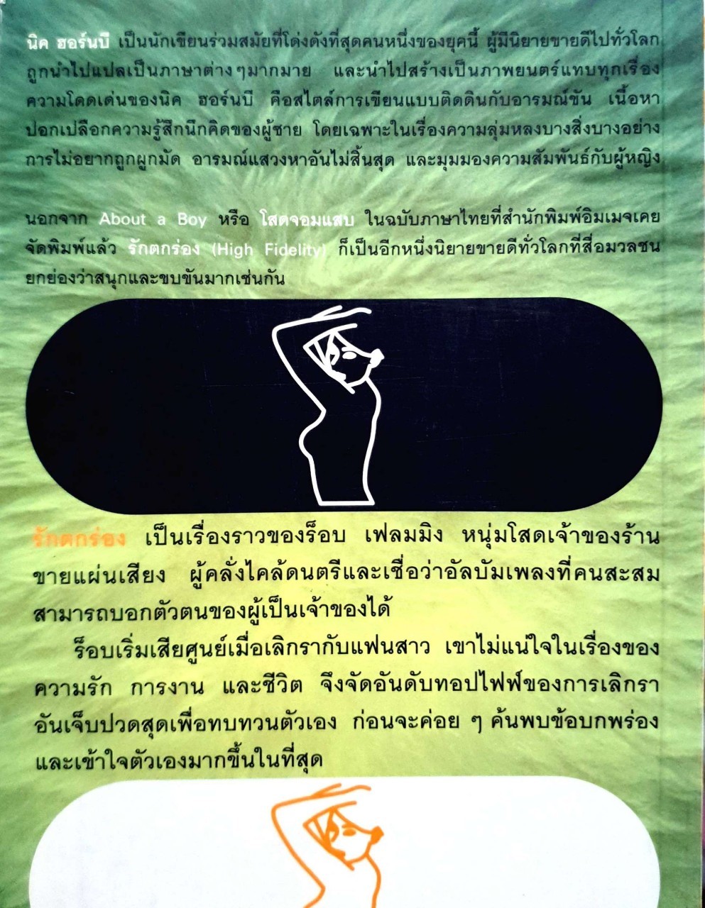 รักตกร่อง HIGH FELIDITY : นิค ฮอร์นบี / ตะวัน พงศ์บุรุษ