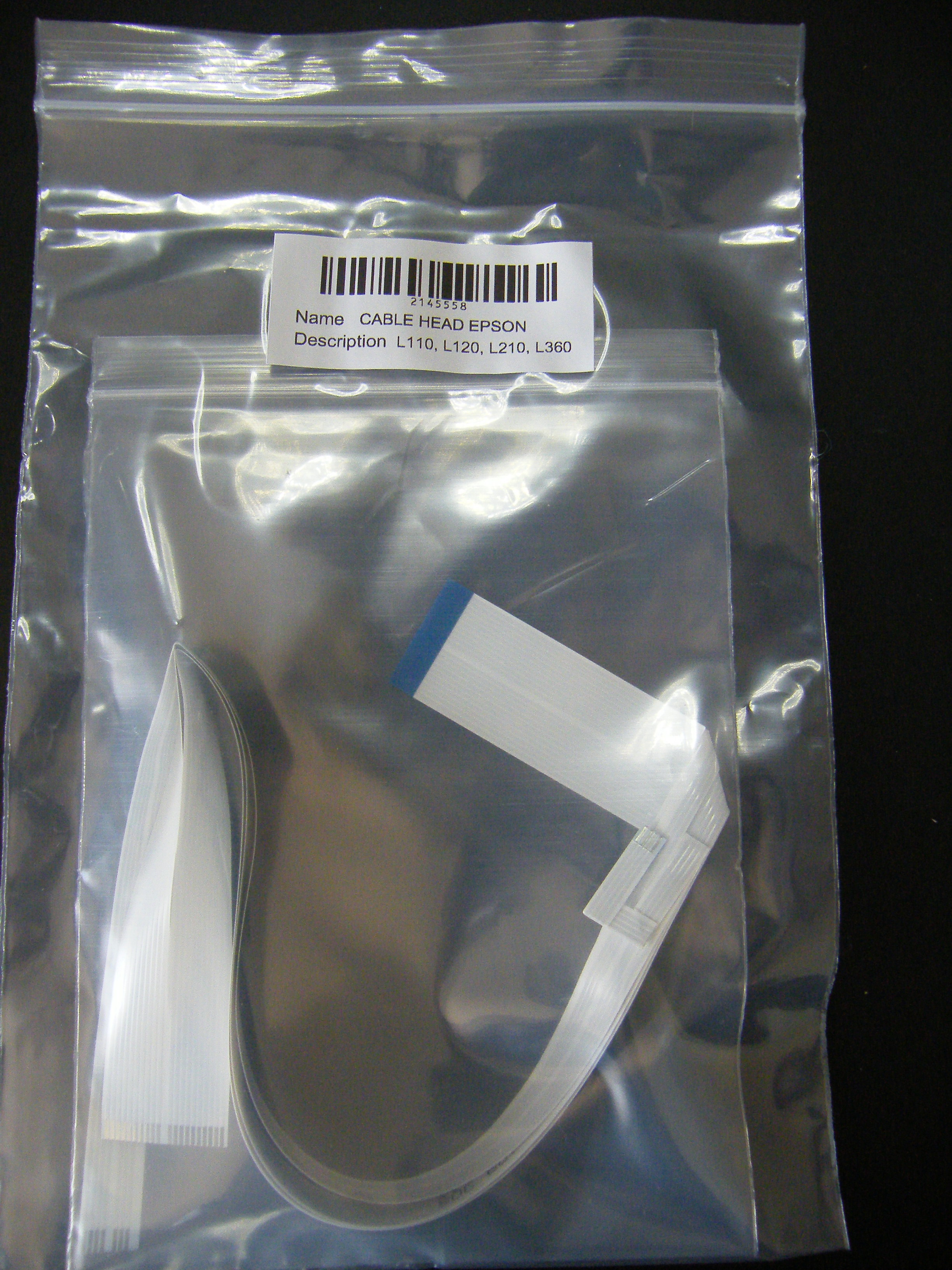 EPSON EPSON CABLE,HEAD,F2(2145558) CABLE ENCODE F2 CISS ASSY,CC26;EPPI(1616017) L110/120/210/220/300/310/350/355/360/365/380/385 ขายคู่ 500 กรัม