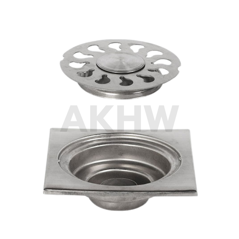 ตะแกรงน้ำทิ้งกลม KingsMan ตะแกรงกันกลิ่น วัสดุสแตนเลสแท้ SUS304 ไม่เป็นสนิม [ขายปลีก/ส่ง]