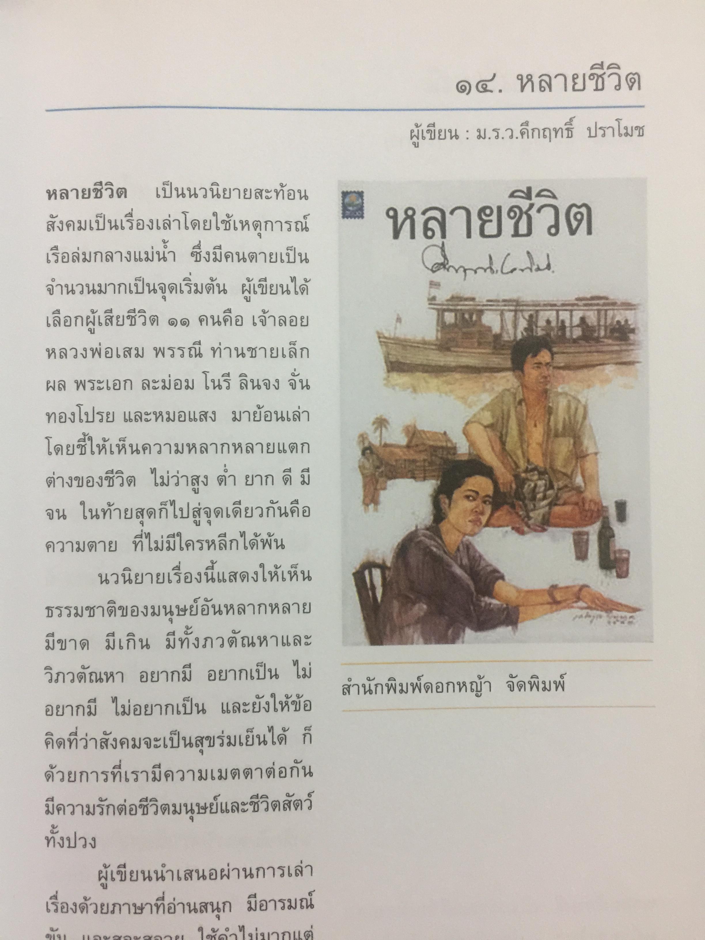 101 เล่ม หนังสือในดวงใจ นักอ่านและนักเขียน