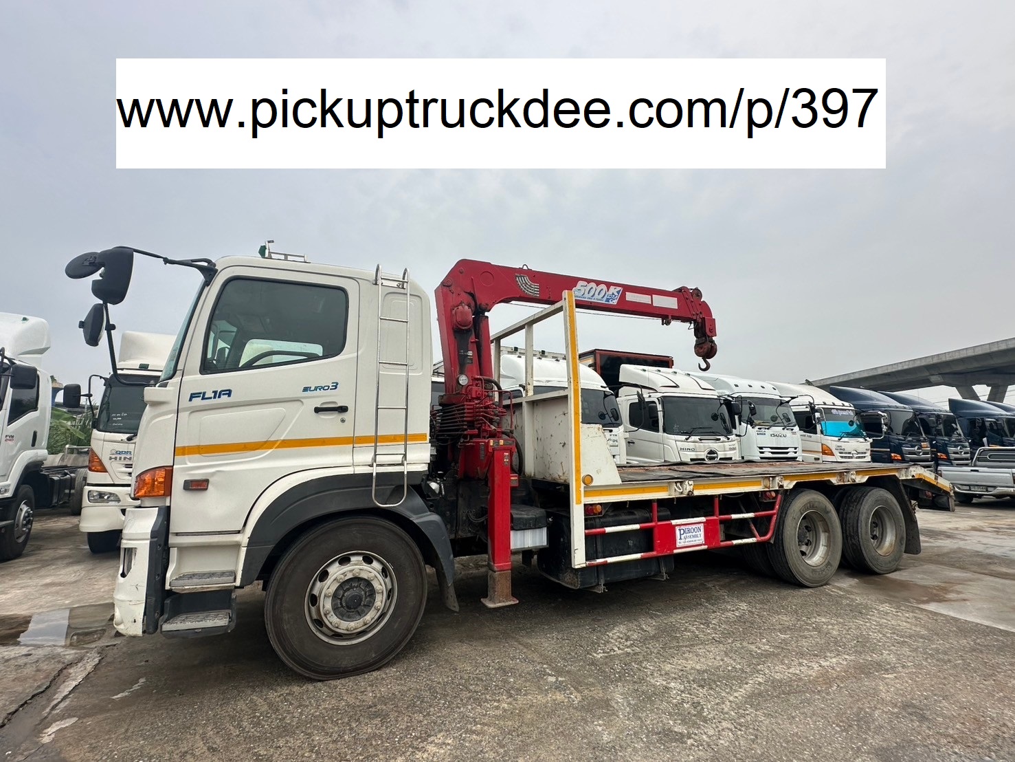 10ล้อเครน 6.1ม.FL1A 344แรงปี61HINO VICTORปี2561เครน UNIC 5ตัน4ปลอกวิ่ง95,000โลมีขาค้ำหน้าS9067ตามสภาพ ราคา1,880,000บ.PRO1,850,000บ .