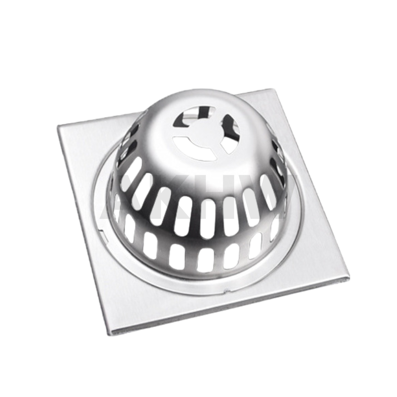 ตะแกรงน้ำทิ้งระเบียง/ตะแกรงน้ำทิ้งพื้น KingsMan ฐานสี่เหลี่ยม/กลม วัสดุสแตนเลสแท้ SUS304 ไม่เป็นสนิม [ขายปลีก/ส่ง]