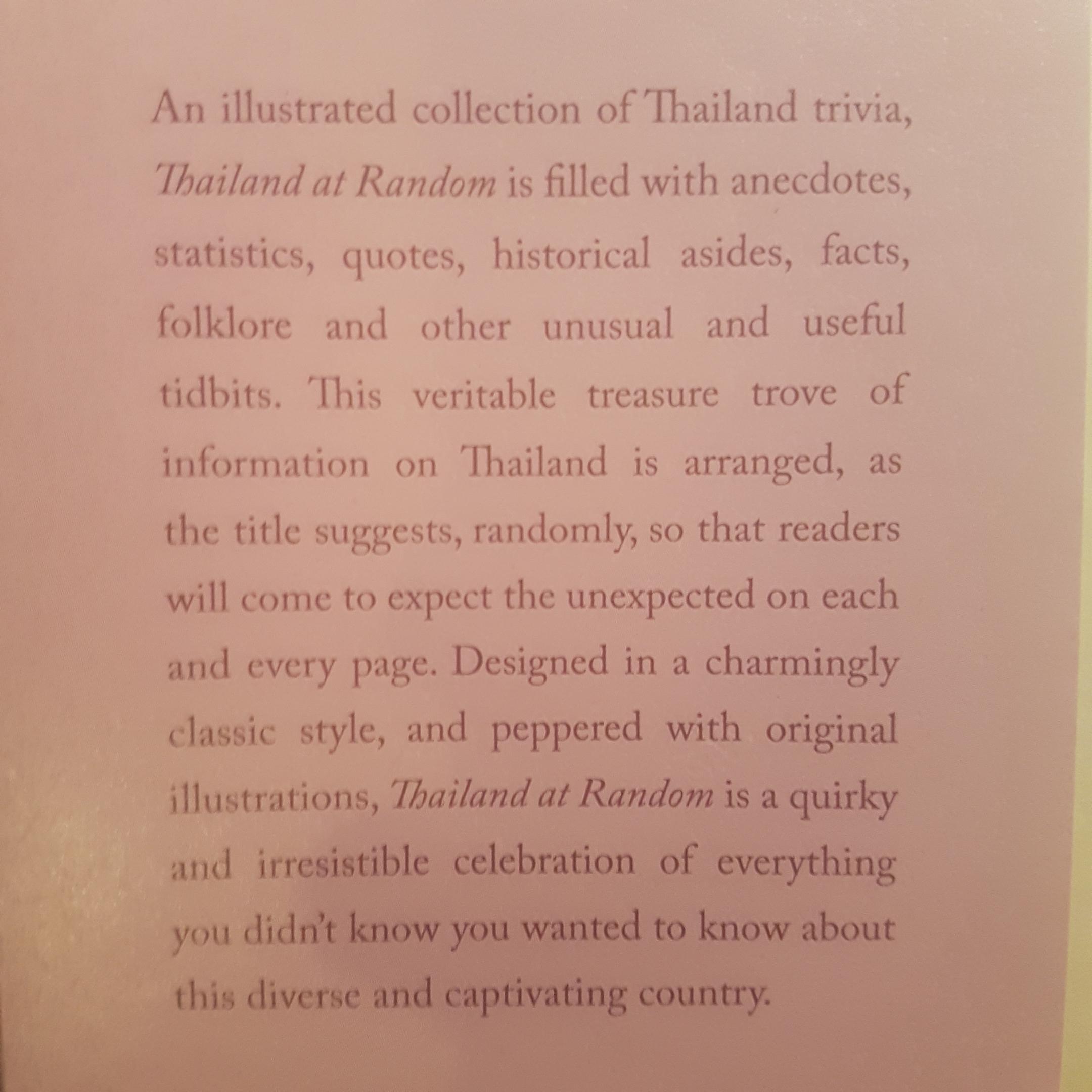 Thailand at Random