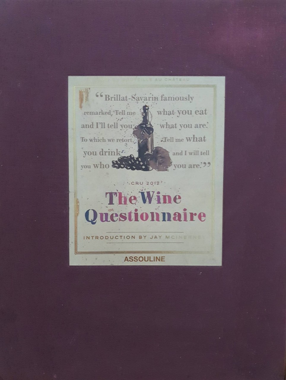 The Wine Questionnaire : Assouline