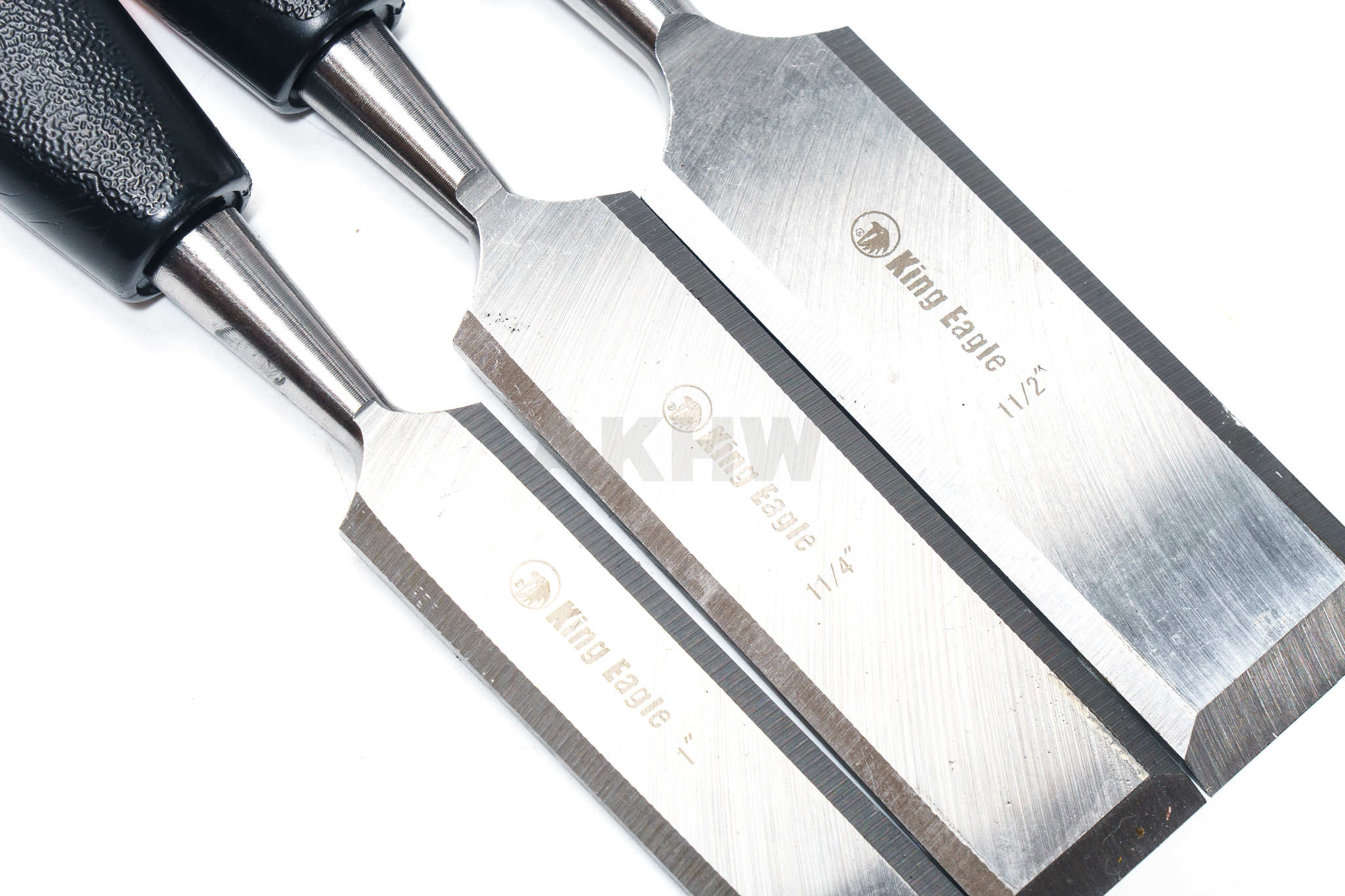 สิ่วด้ามไฟเบอร์ (สีใส) King Eagle สิ่วลบเหลี่ยมปากแบน