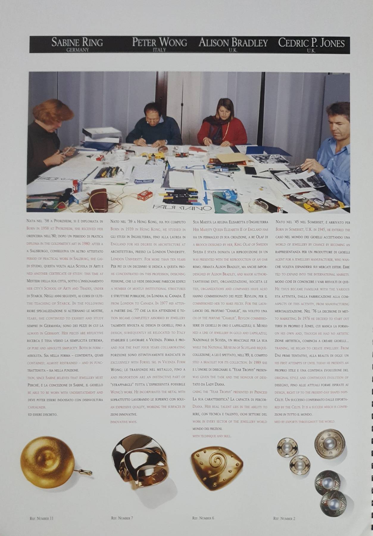 GOLD TRENDS 1994-95 , YOUR INDISPENSABLE GUIDE TO GOLD JEWELLERY DESIGN ENSURES YOUR PRODUCTS REFLECT CHANGING LIFE STYLE AND CONSUMER TASTES