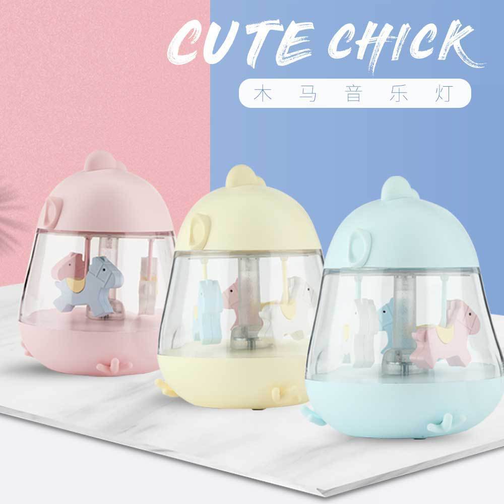 กล่องดนตรีโคมไฟกลางคืนพร้อมเสียงเพลงกล่อมนอนในยามค่ำคืนเหมาะสำหรับเป็นของขวัญและเหมาะสำหรับกล่อมเด็ก
