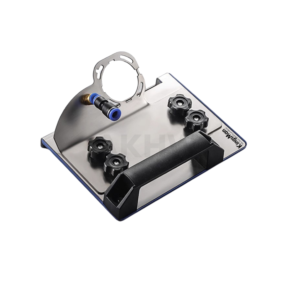 แท่นตัดมุมกระเบื้อง 45 องศา KingsMan สำหรับเครื่องเจียร์ 4 นิ้ว วัสดุสแตนเลส [ขายปลีก/ส่ง ราคาถูก]